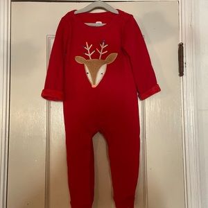 Baby gap reindeer onesie
